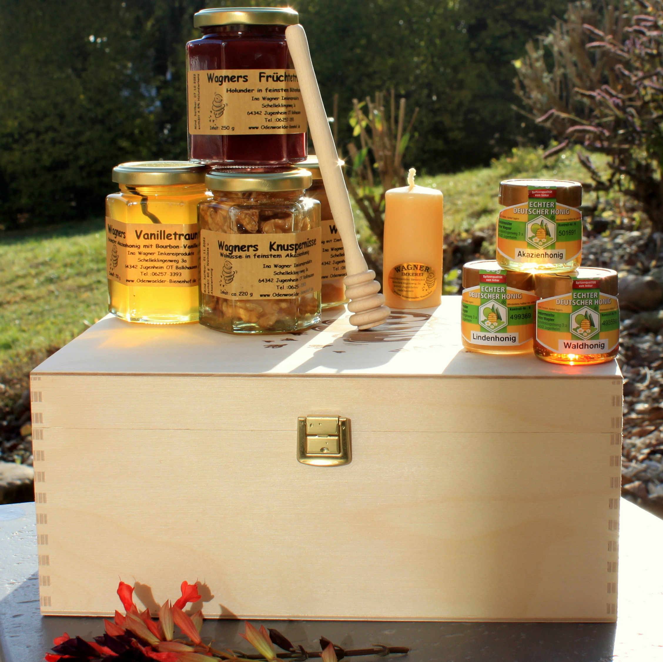 Honigbox aus Holz